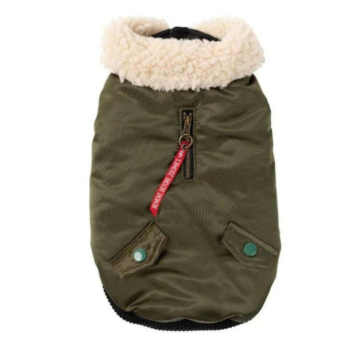FuzzYard - The Zoomie Jacket - Olive-FuzzYard-Love My Hound