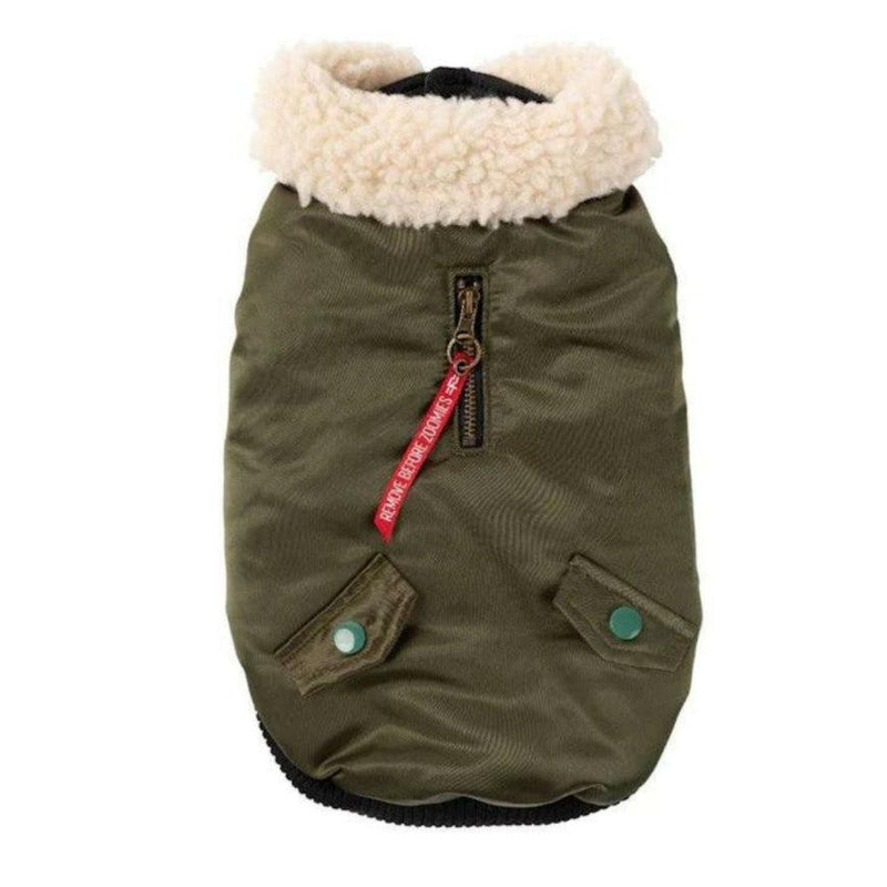 FuzzYard - The Zoomie Jacket - Olive-FuzzYard-Love My Hound