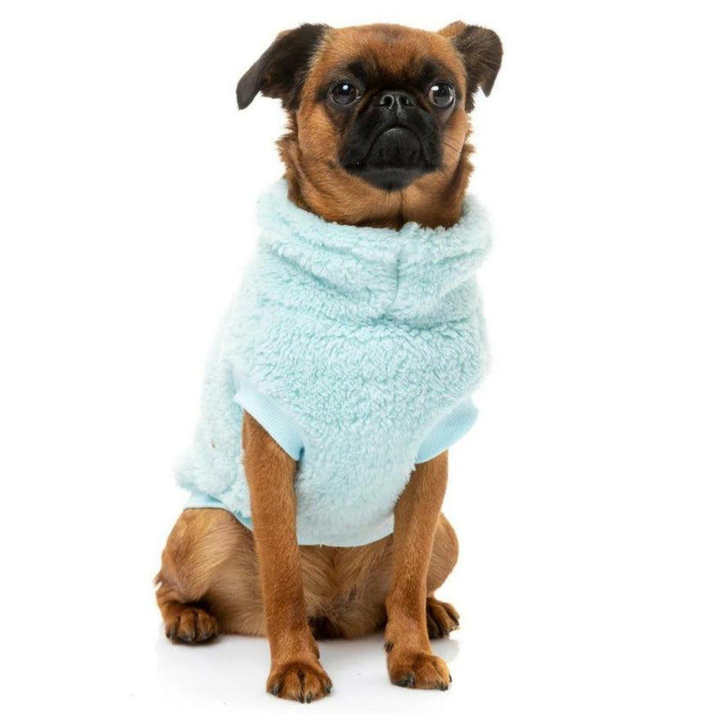 FuzzYard - Turtle Teddy Sweater - Arctic Ice-FuzzYard-Love My Hound