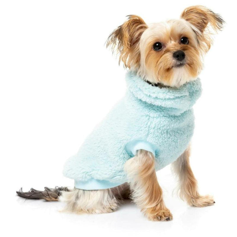 FuzzYard - Turtle Teddy Sweater - Arctic Ice-FuzzYard-Love My Hound