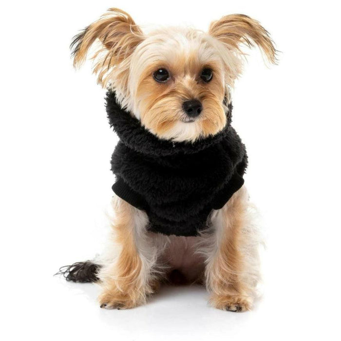 FuzzYard | Turtle Teddy Sweater - Black-FuzzYard-Love My Hound