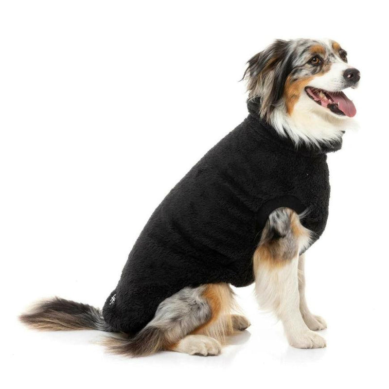 FuzzYard | Turtle Teddy Sweater - Black-FuzzYard-Love My Hound