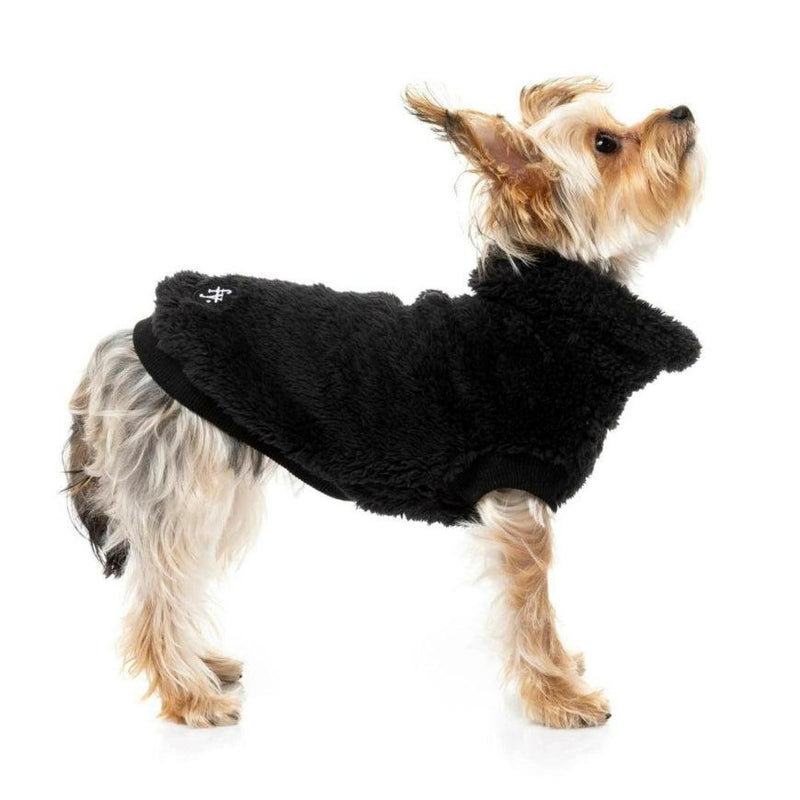 FuzzYard | Turtle Teddy Sweater - Black-FuzzYard-Love My Hound