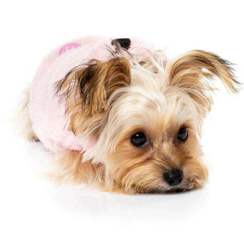 FuzzYard - Turtle Teddy Sweater - Pink-FuzzYard-Love My Hound