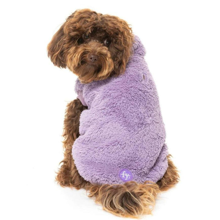 FuzzYard - Turtle Teddy Sweater - Purple-FuzzYard-Love My Hound