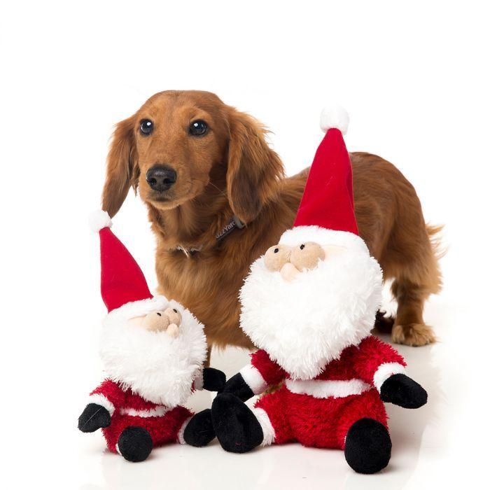 Fuzzyard - Fat Santa Plush Dog Toy-FuzzYard-Love My Hound