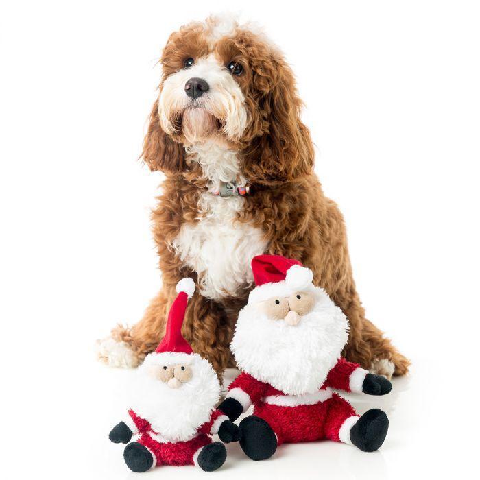 Fuzzyard - Fat Santa Plush Dog Toy-FuzzYard-Love My Hound