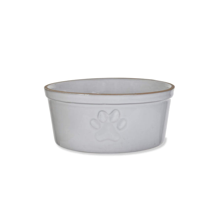 Garden Trading - Stoneware Dog Bowl with Paw Print-Garden Trading-Love My Hound