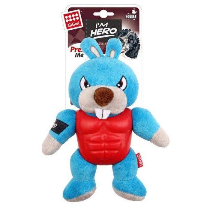 GiGwi - I'm Hero Armour Dog Toy - Rabbit-GiGwi-Love My Hound