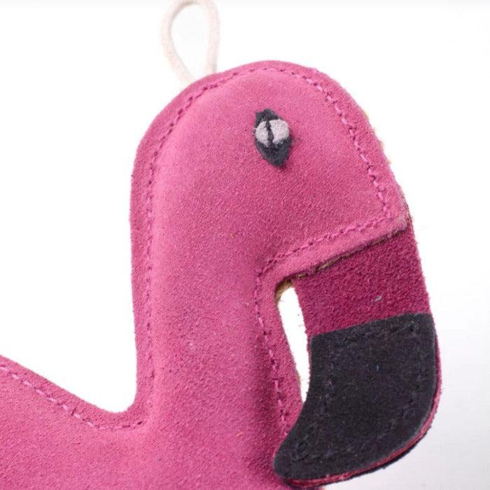 Green & Wilds | Eco Dog Toy - Floyd the Flamingo-Green & Wilds-Love My Hound