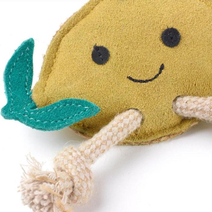 Green & Wilds - Eco Dog Toy - Libby the Lemon-Green & Wilds-Love My Hound