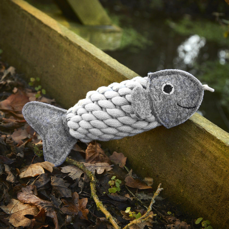 Green & Wilds | Eco Dog Toy - Roger the Ropefish-Green & Wilds-Love My Hound