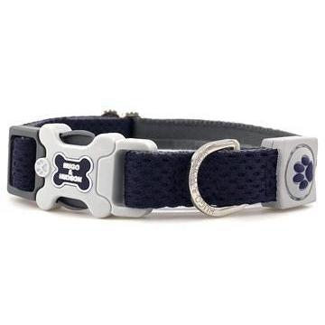 Hugo & Hudson - Navy Mesh Dog Collar