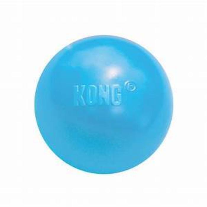KONG Puppy Ball With Hole Blue
