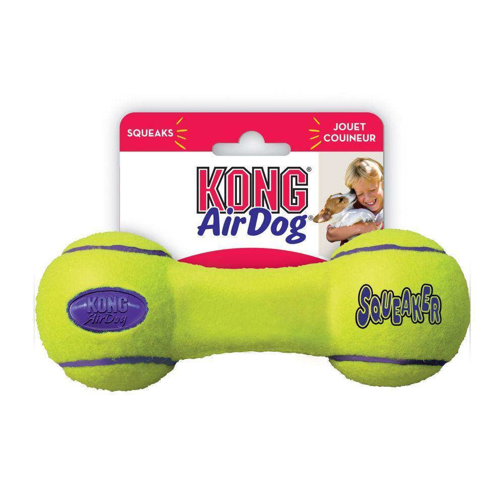 Kong | AirDog Squeaker Bone and Dumbbel - Dog Toy-Kong-Love My Hound