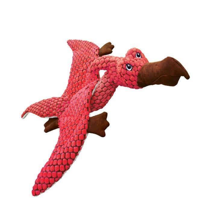 Kong Dinosaur Squeaky Dog Toy - Pterodactyl