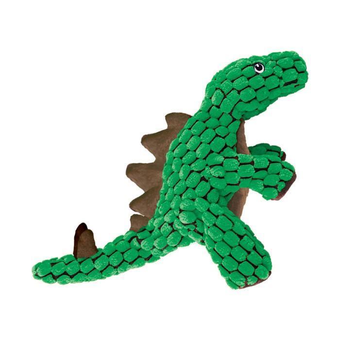 Kong Dinosaur Squeaky Dog Toy - Stegosaurus