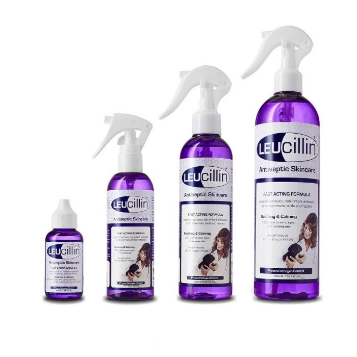 Leucillin | Non Toxic Anticeptic Animal Skin Spray