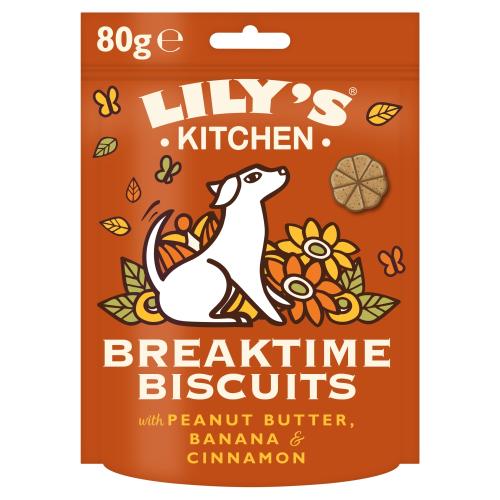 Lily's Kitchen | Breaktime Biscuits | Dog Treats 80g-Lily's Kitchen-Love My Hound