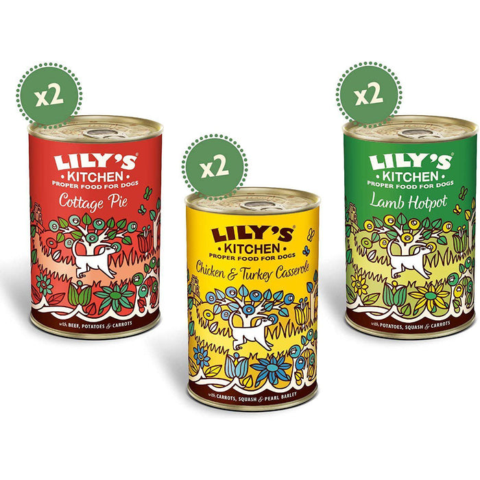 Lily's Kitchen - Classic Multipack 6x 400g-Lily's Kitchen-Love My Hound