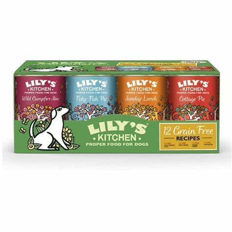 Lily's Kitchen - Grain Free Multipack 12x 400g