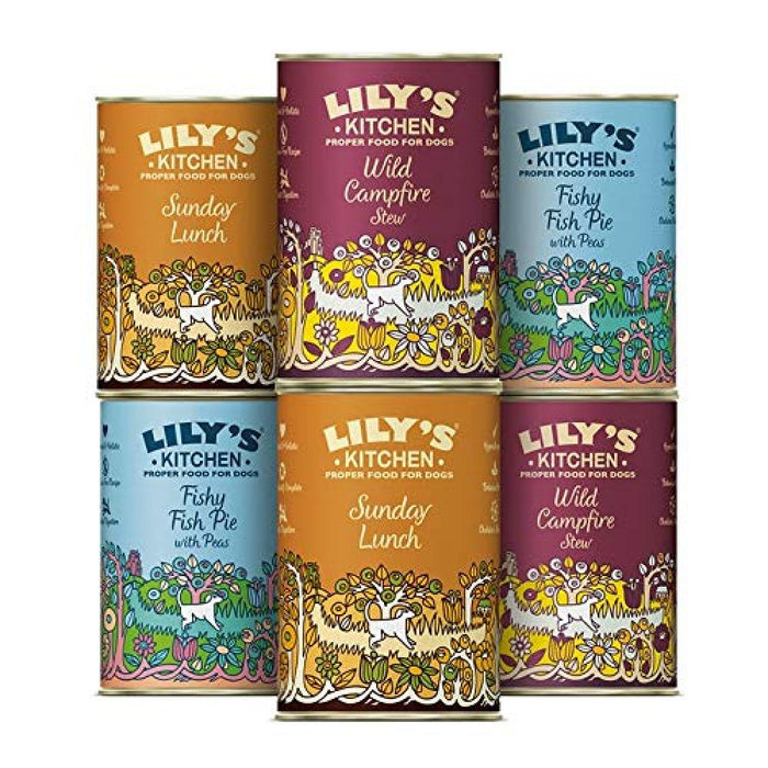 Lily's Kitchen - Grain Free Multipack 6x 400g-Lily's Kitchen-Love My Hound