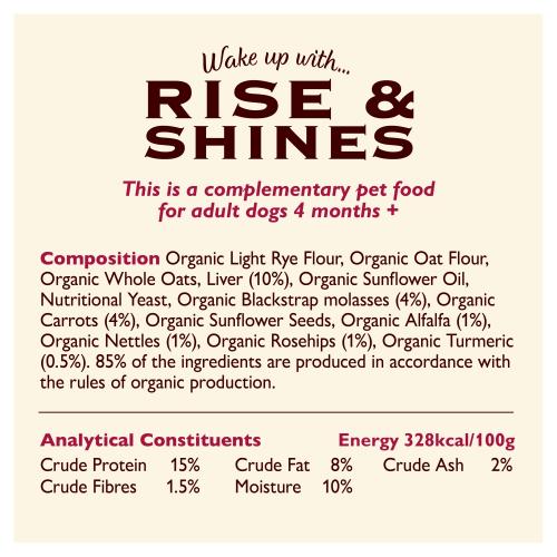 Lily's Kitchen | Organic Rise & Shine | Dog Treats 80g-Lily's Kitchen-Love My Hound