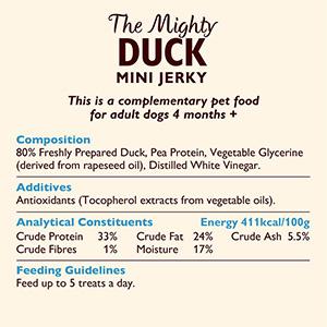 Lily's Kitchen | The Mighty Duck Mini Jerky | Dog Treats 70g-Lily's Kitchen-Love My Hound