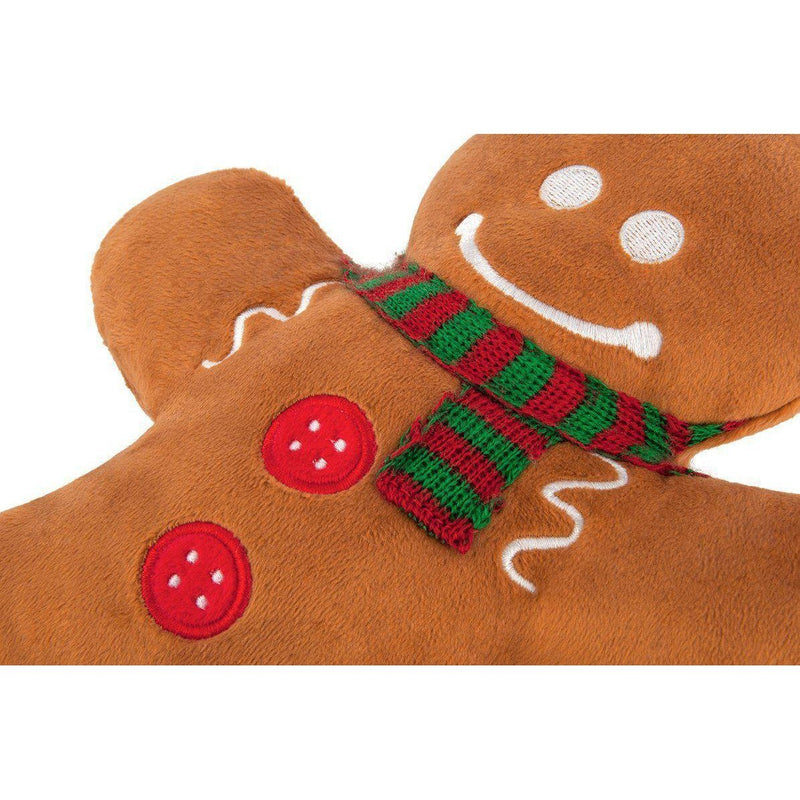 P.L.A.Y | Christmas Gingerbread Man - Plush Dog Toy-P.L.A.Y-Love My Hound
