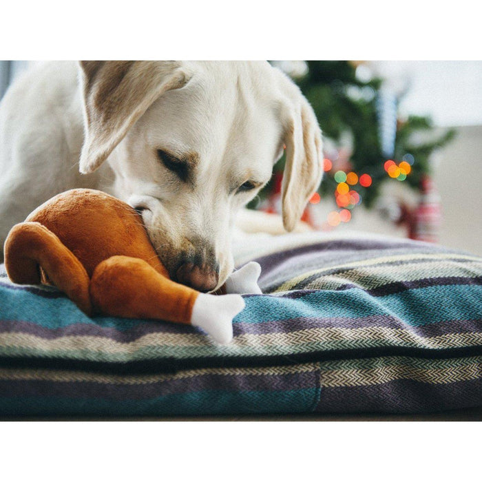 P.L.A.Y - Christmas Roast Turkey - Plush Dog Toy-P.L.A.Y-Love My Hound
