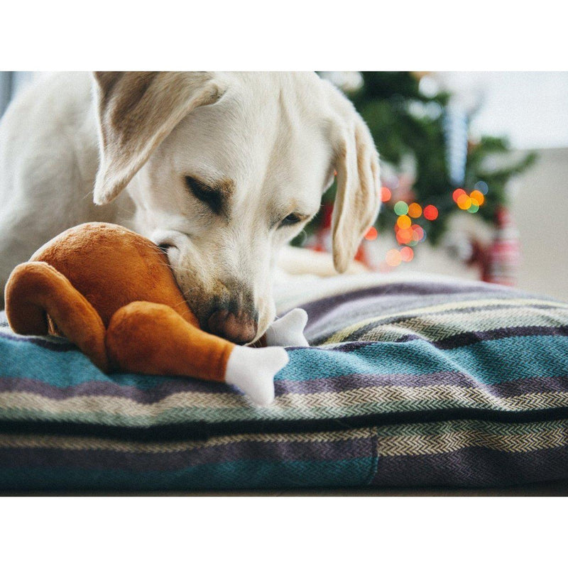 P.L.A.Y - Christmas Roast Turkey - Plush Dog Toy-P.L.A.Y-Love My Hound
