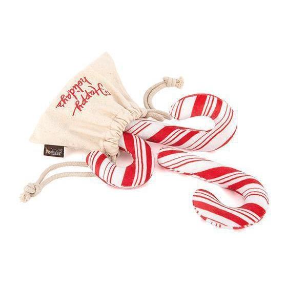 P.L.A.Y. - Christmas Candy Canes Plush Toy-P.L.A.Y-Love My Hound