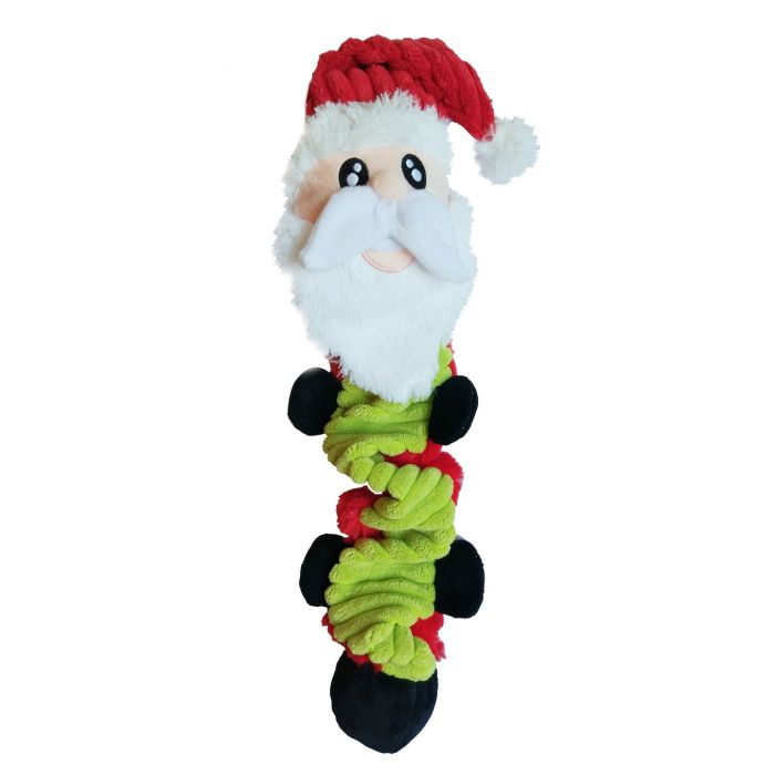 Pet London - Santa Bungee Balls Tug Toy-Pet London-Love My Hound