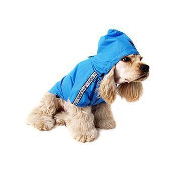 Puppia Base Dog Raincoat - Blue-Puppia-Love My Hound