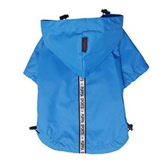 Puppia Base Dog Raincoat - Blue