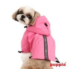 Puppia Base Dog Raincoat - Pink-Puppia-Love My Hound