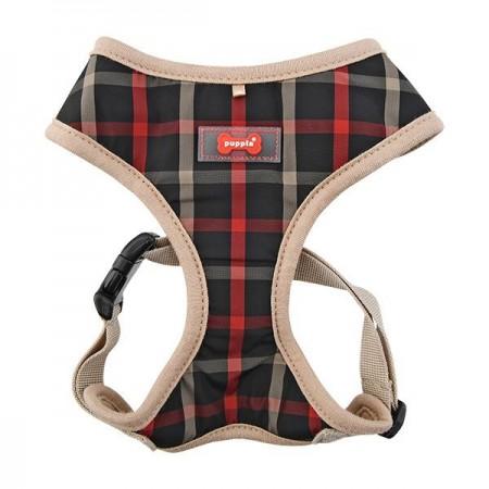 Puppia Baxter Soft Dog Harness (A) - Black