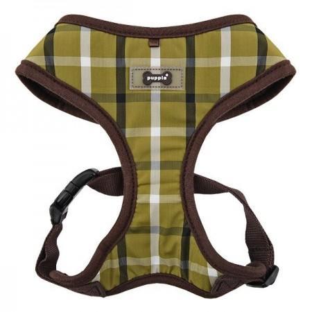 Puppia Baxter Soft Dog Harness (A) - Olive-Puppia-Love My Hound