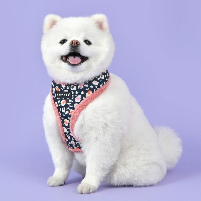 Puppia - Elyse Soft Dog Harness (A) - Pink