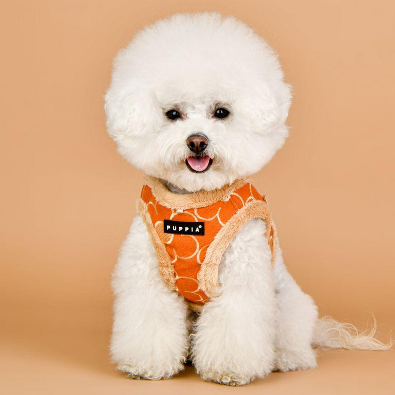 Puppia - Florent Jacket Harness (B)- Orange-Puppia-Love My Hound