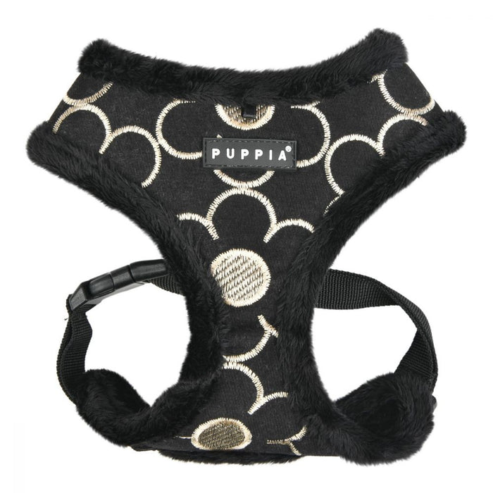 Puppia - Florent Soft Dog Harness (A) - Black-Puppia-Love My Hound