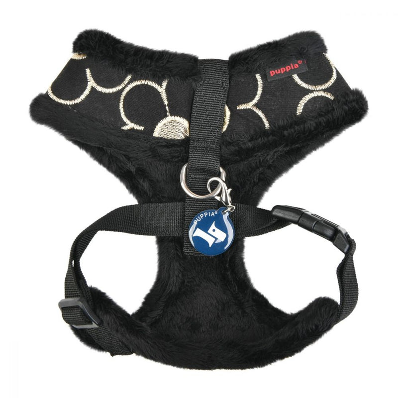 Puppia - Florent Soft Dog Harness (A) - Black-Puppia-Love My Hound