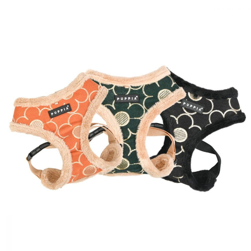 Puppia - Florent Soft Dog Harness (A) - Black-Puppia-Love My Hound