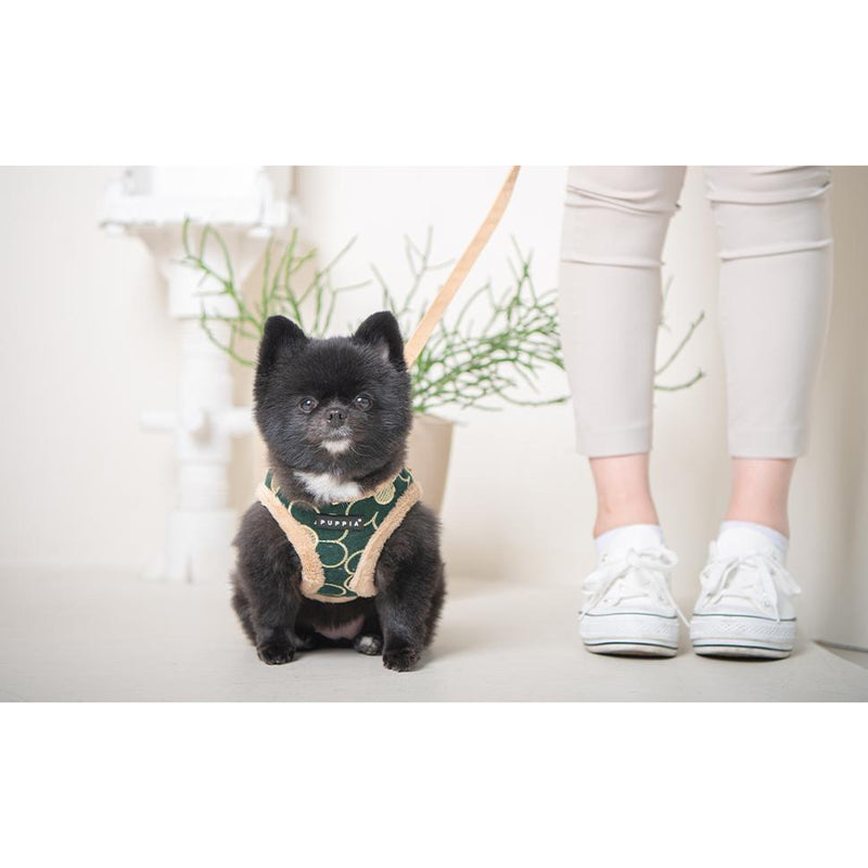 Puppia - Florent Soft Dog Harness (A) - Green-Puppia-Love My Hound