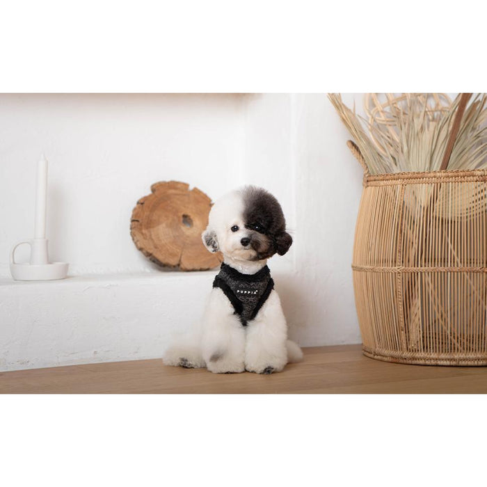 Puppia - Hepatica Soft Dog Harness (A) - Black-Puppia-Love My Hound