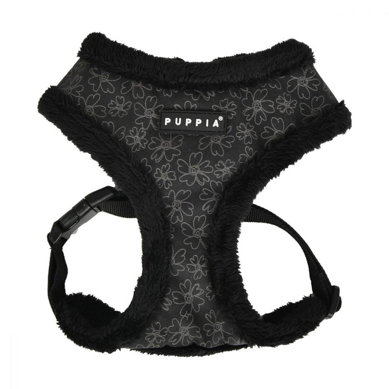 Puppia - Hepatica Soft Dog Harness (A) - Black