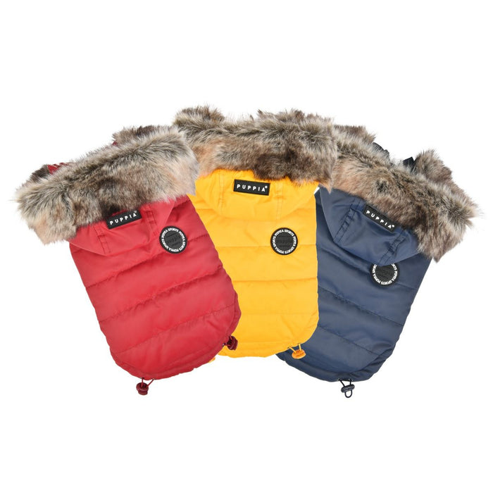 Puppia - Hollis Parker - Reversible Dog Coat - Blue-Puppia-Love My Hound