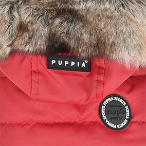 Puppia - Hollis Parker - Reversible Dog Coat - Red-Puppia-Love My Hound