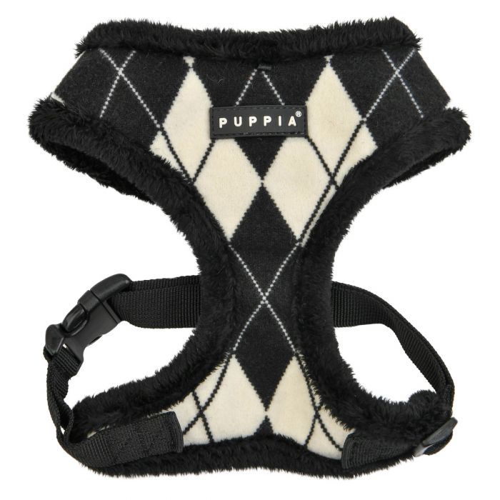 Puppia - Jayden Soft Dog Harness (A) - Black-Puppia-Love My Hound