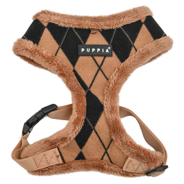 Puppia - Jayden Soft Dog Harness (A) - Caramel-Puppia-Love My Hound